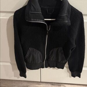 Women's Black Teddy Jacket